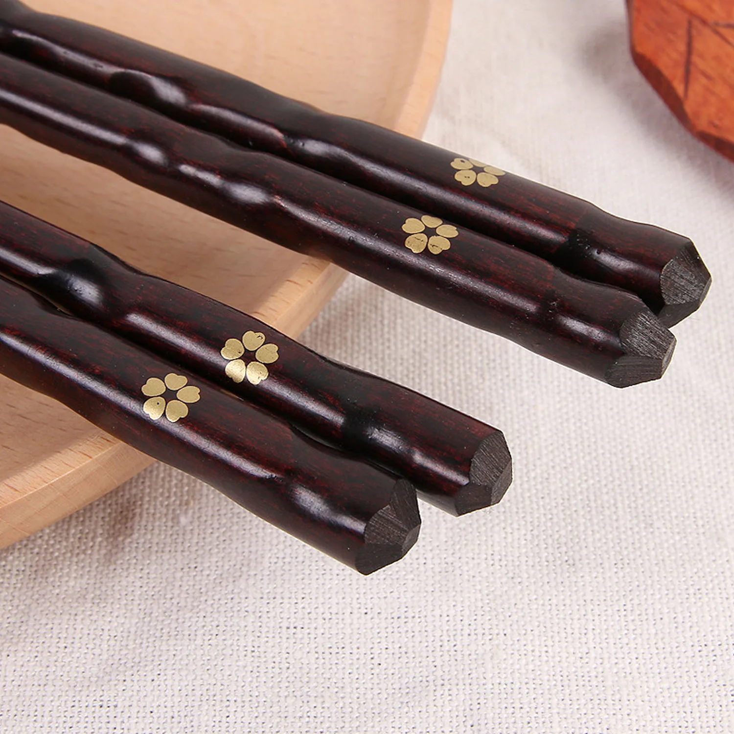 Палочки для еды из натурального дерева 5 пар|japanese chopsticks|sushi sticksjapanese wooden chopsticks |