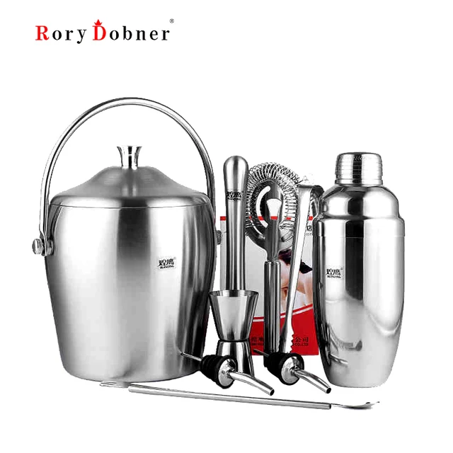 Stainless Steel Tail Shaker Tool Kit Tails Ktv Bar Utensils Stainless Steel Tail Shaker Tool Kit Tails Ktv Bar Utensils Tools Shaking Manual Vacuum Wine