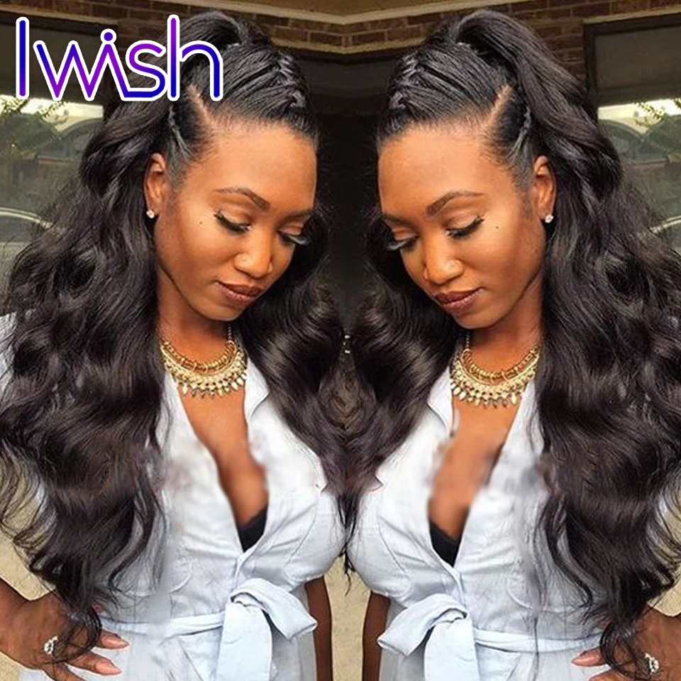 Iwish Hair Thick 4 Bundles Malaysian Body Wave Malaysian Virgin Hair Body Wave Wavy Human Hair Ali Moda Malaysian Virgin Hair