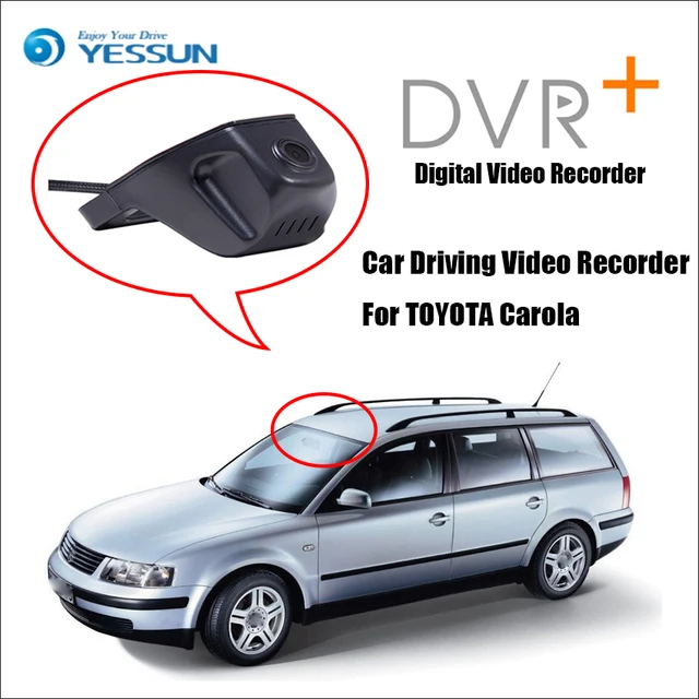 Best Value   YESSUN Not Rear Camera Car DVR Driving Video Recorder For Vw Passat B5 B6 - Front Dash Camera  HD 1080P 