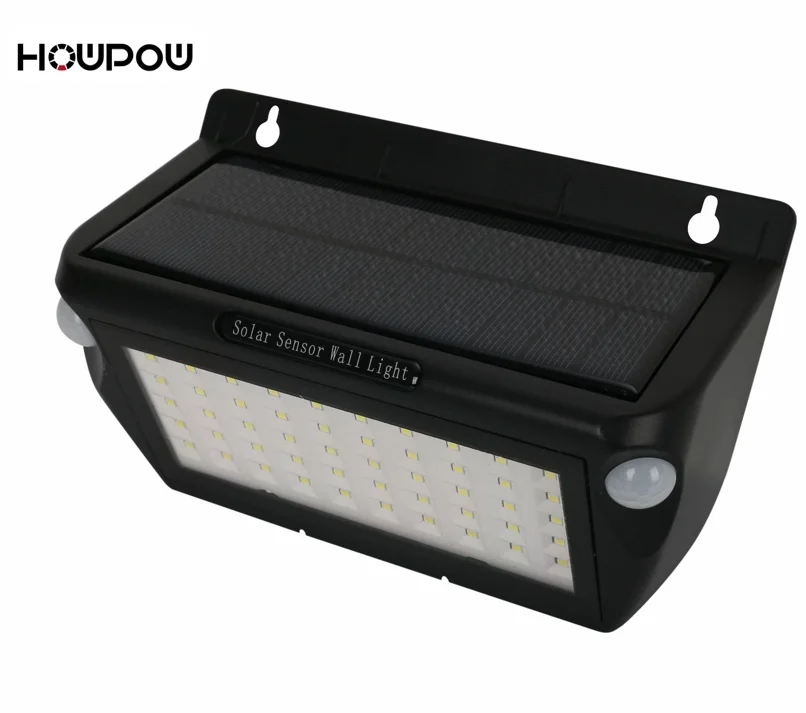 

HowPow ES-SL50 SMD 2835 50 LEDs Solar Power Wall Light PIR Motion Sensor Garden Lamp Waterproof Security Outdoor Lamp