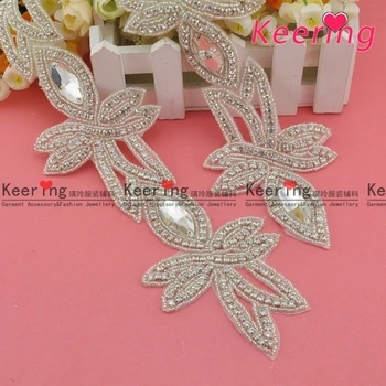 

New Arrival Free Shipping Crystal Rhinestone Patch WRA-404