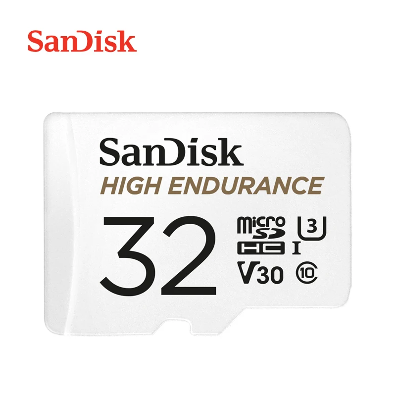

SanDisk 32GB TF memory card HIGH ENDURANCE MicroSD card for home monitoring Driving recorder Security monitoring Mobile phone
