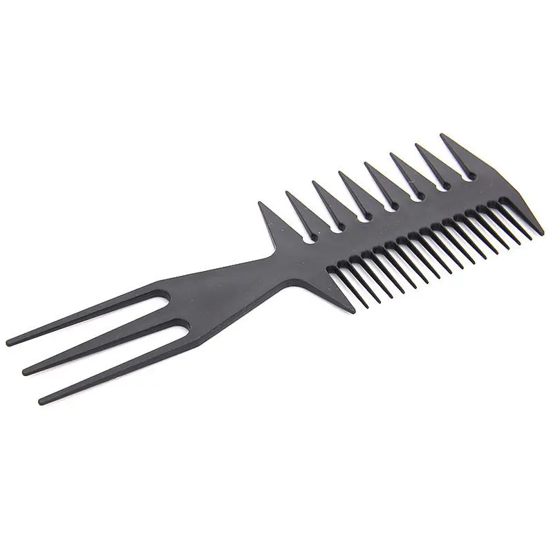 10pcs/set Pro Salon Hair Cut Styling Hairdressing Barbers Combs Brushes with Storage Bag High Quanlity - Black