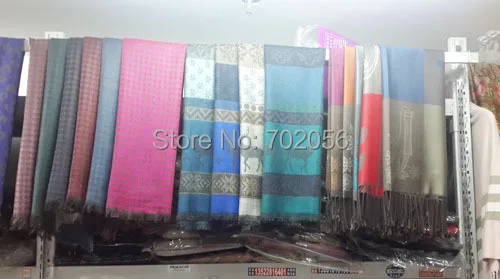 

Fashion mixed scarf shawl wrap ponch 50 pcs/lot #3758