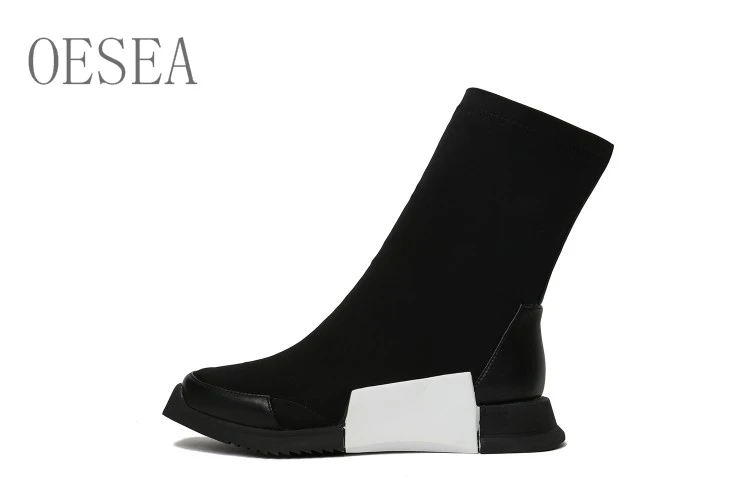 

HOT Women's short boots 2018 fashion simple stretch cloth comfortable casual boots feel comfortable