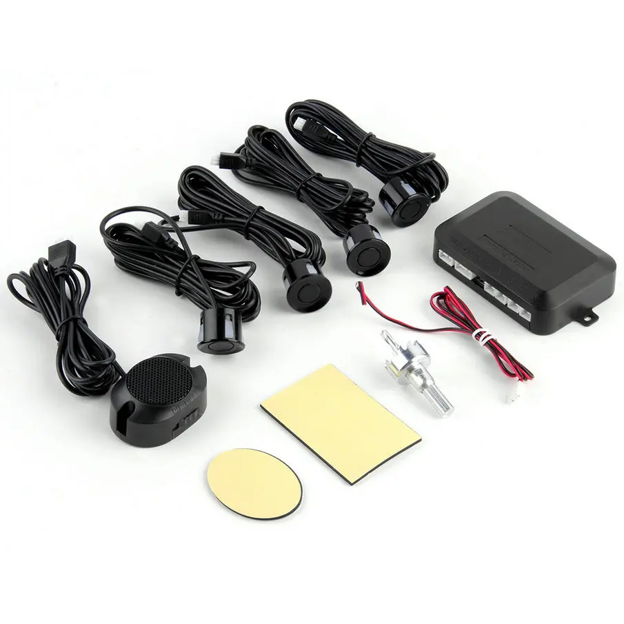 

Car LED Parking Sensor Kit Display 4 Sensors 12V for all cars Reverse Assistance Backup Radar Monitor System hot selling