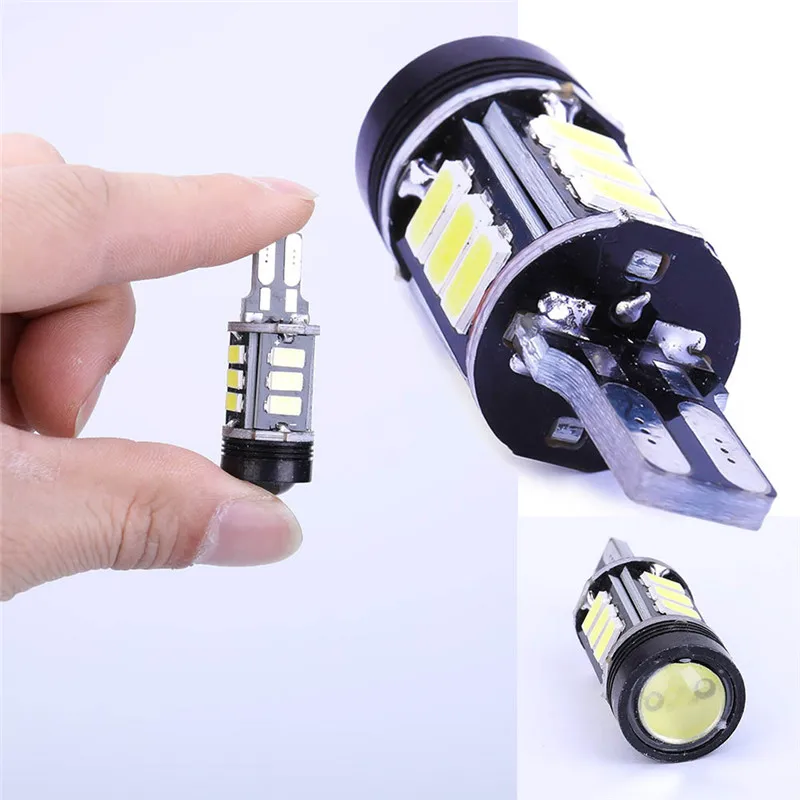 W16W T15 16W 5630 12smd+1 cob 13LED Super Bright Emitter LED No error ...