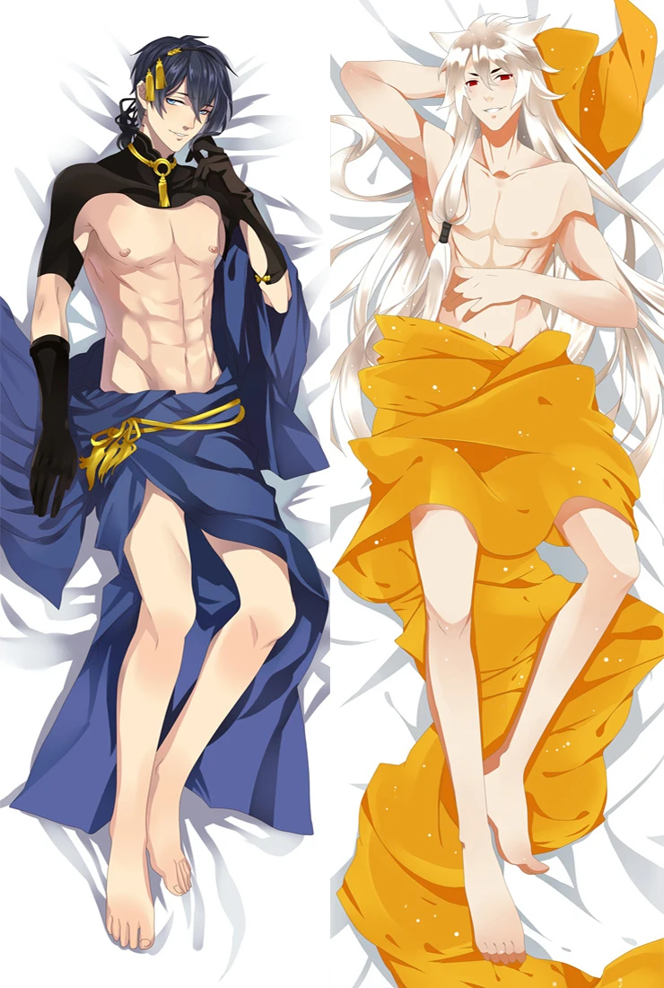 2018 August Anime Touken Ranbu Online Izuminokamikanesada & kogitsunemaru Dakimakura Чехол для подушки тела чехол