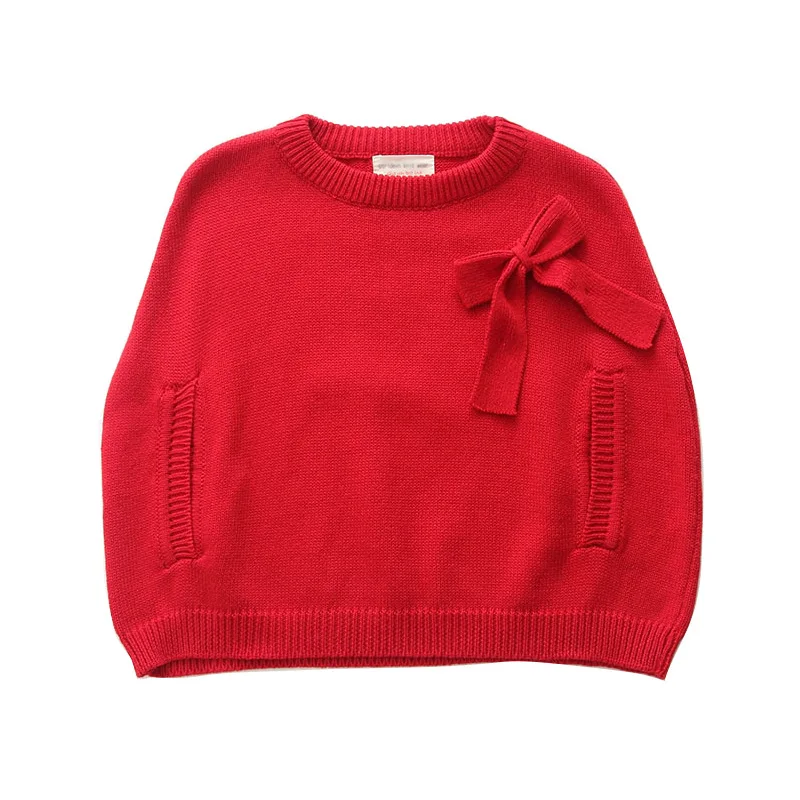 Spring Red Girls Sweater Outerwear Children 100 Coat 2 3 4 5 6 7 8 Years Old 2022 Kids Clothes RKC195107 | Детская одежда и обувь