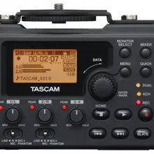 Фирменный Tascam DR-60d Профессиональный линейный ПКМ рекордер микшер DSLR видео шутер для DSLR SLR камеры DHL EMS