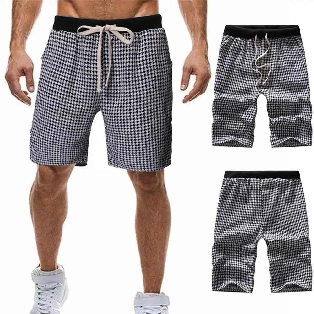 Для мужчин летние шорты спортивные Hommes брюки для катания на скейтборде, штаны-шаровары модные Повседневное фитнес тренировки трек спортивные брюки J5