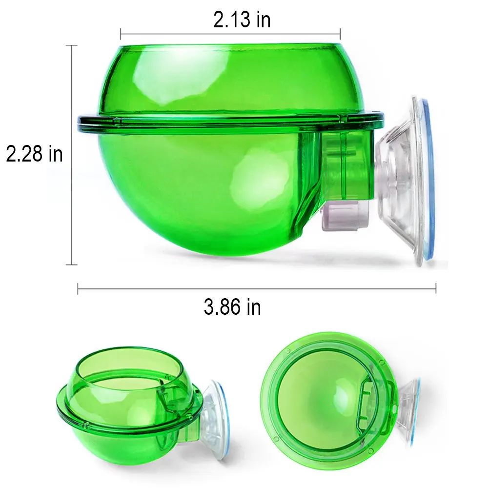 EONMIR всасывающая кормушка-чашка, рептилий выступ аксессуары поставки для геккон, хамелеон