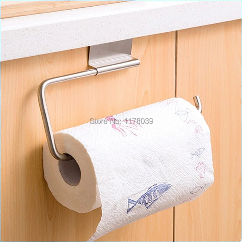 stainless steel back door hanging roll paper holder,Restaurant kitchen