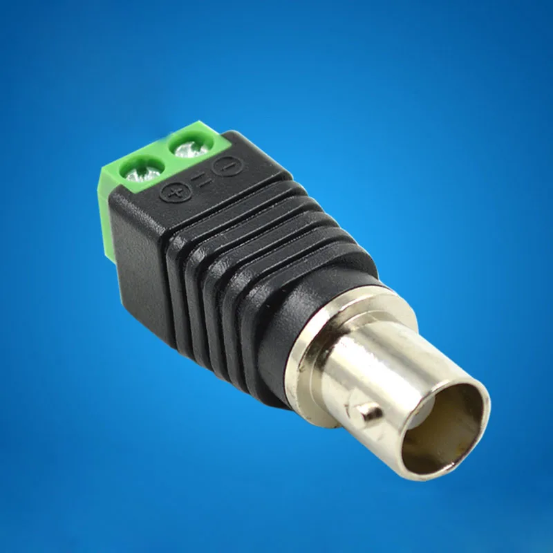 10pcs BNC Connector Female Monitor Adapter Video Cable Plug Solderless