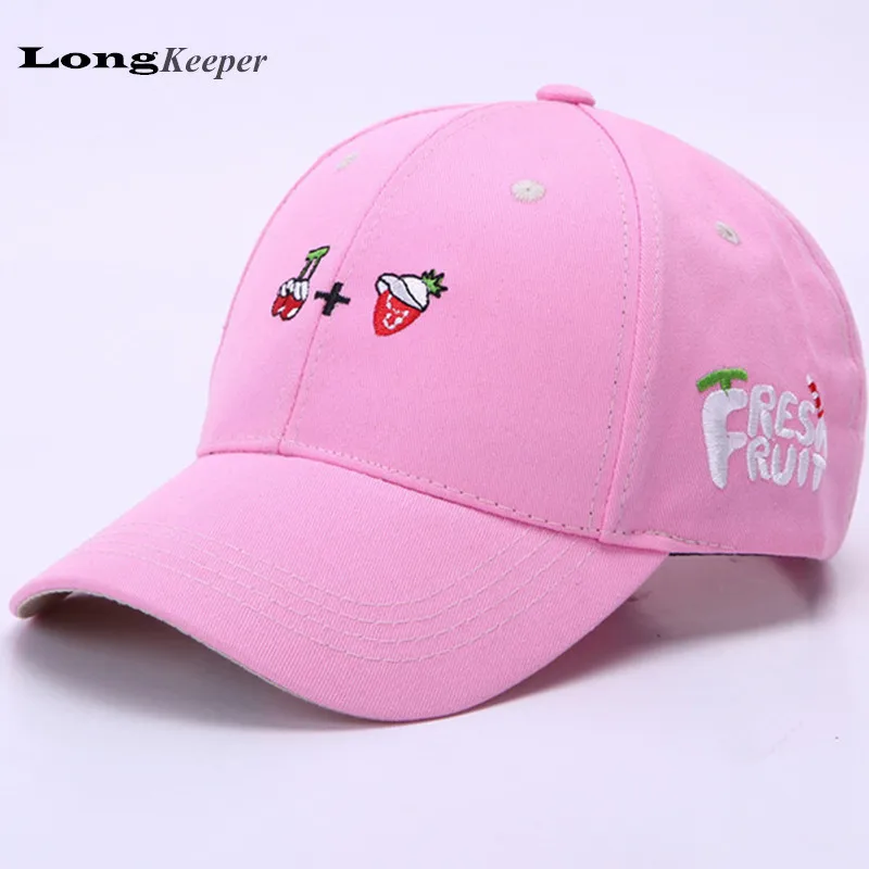 2017 lindo gorra de béisbol de algodón de Primavera de tapas para las mujeres las niñas Casual frutas patrón de pesca sombrero de moda Snapback gorras Baseball B63 2017 lindo gorra de béisbol de algodón de Primavera de tapas para las mujeres las niñas Casual frutas patrón de pesca sombrero de moda Snapback gorras Baseball B63