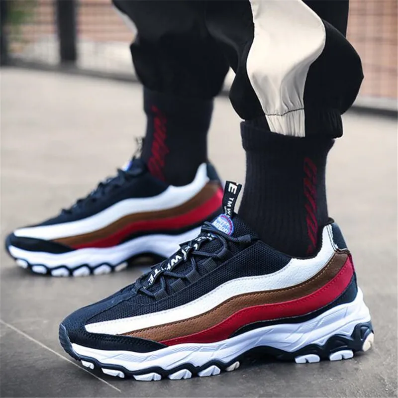 

Spring new men's shoes casual mesh breathable non-slip sneakers shoes Zapatillas de deporte mens shoes casual
