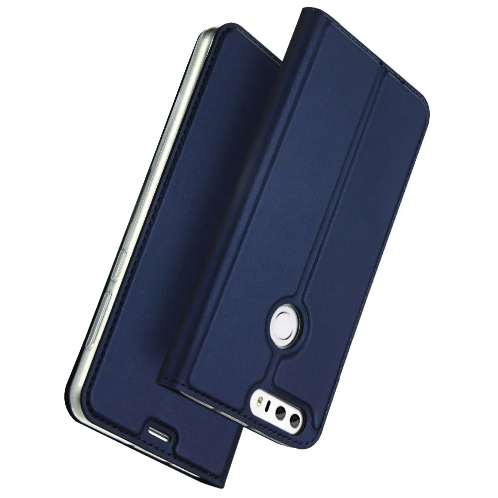 Huawei Honor 8 Case Cover 5.2 дюймов Dux Ducis Магия Простой Стиль откидная Крышка Для PU Leather С Карт