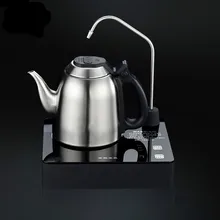 Электрический чайник из нержавеющей стали 304 пищевой Термостатический автоматический верхний воды Электрический Безопасность автоматическое отключение Функция