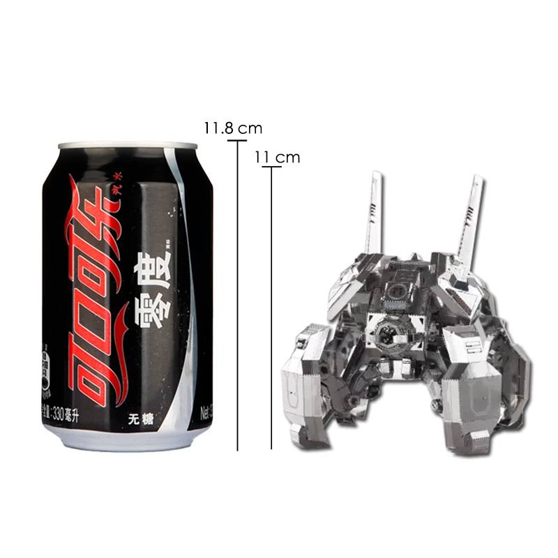 Terran-Spider-Mines-3D-Metal-assembling-model-Etching-puzzle-Stainless-steel-weapons-of-war-3-Sheets (2)