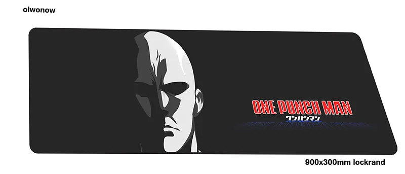 ONE PUNCH-MAN pad mouse Fashion computador коврик для мыши 90x30 см padmouse подарок на Хэллоуин Коврик Для Мыши Эргономичный гаджет коврики для Кабинета