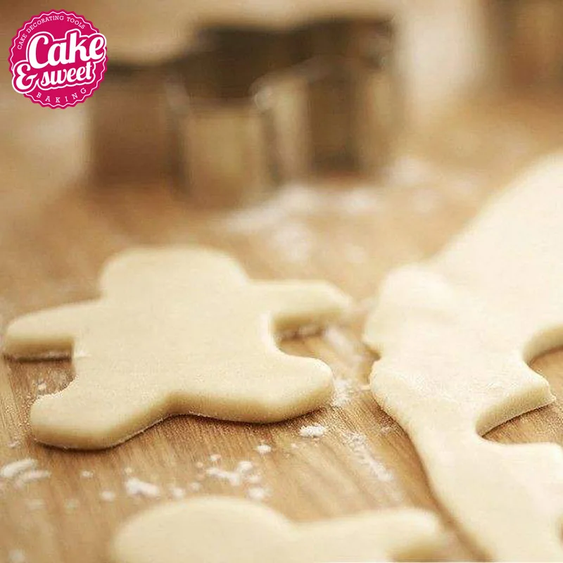 kitchen Cookie Cutters Stainless Steel Bear Shape Animal Biscuit Cookie Cutters Fondant Pastry Decorating Baking Tools DIY Mold - Image 4