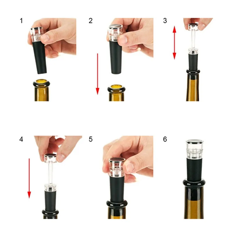 Meltset 1 шт. Вакуумная бутылка вина пробка барный инвентарь аксессуары для вина пробка для шампанского