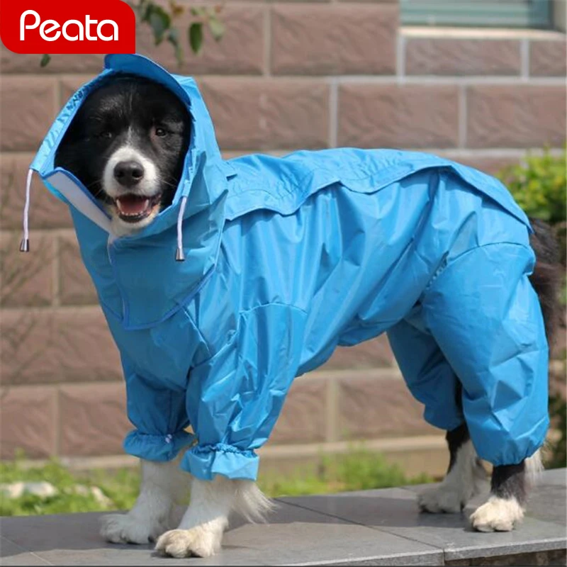 

Raincoat For Dogs Clothes for Small Big Large Dog Labrador Retriever Samoyed Waterproof Rain Coat Jacket Rain Coat For Dogs Y