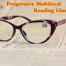 Gafas De Lectura кошачий глаз прогрессивные очки для чтения винтажные классические женские оправа очки добавить+ 1+ 1,5+ 2+ 2,5+ 3+ 3,5+ 4,0