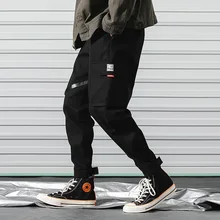 2019 new casual pants trend street multi-pocket men's brand men's running pants leggings pencil stretch pants men's pants 2019 new casual pants trend street multi-pocket men's brand men's running pants leggings pencil stretch pants men's pants