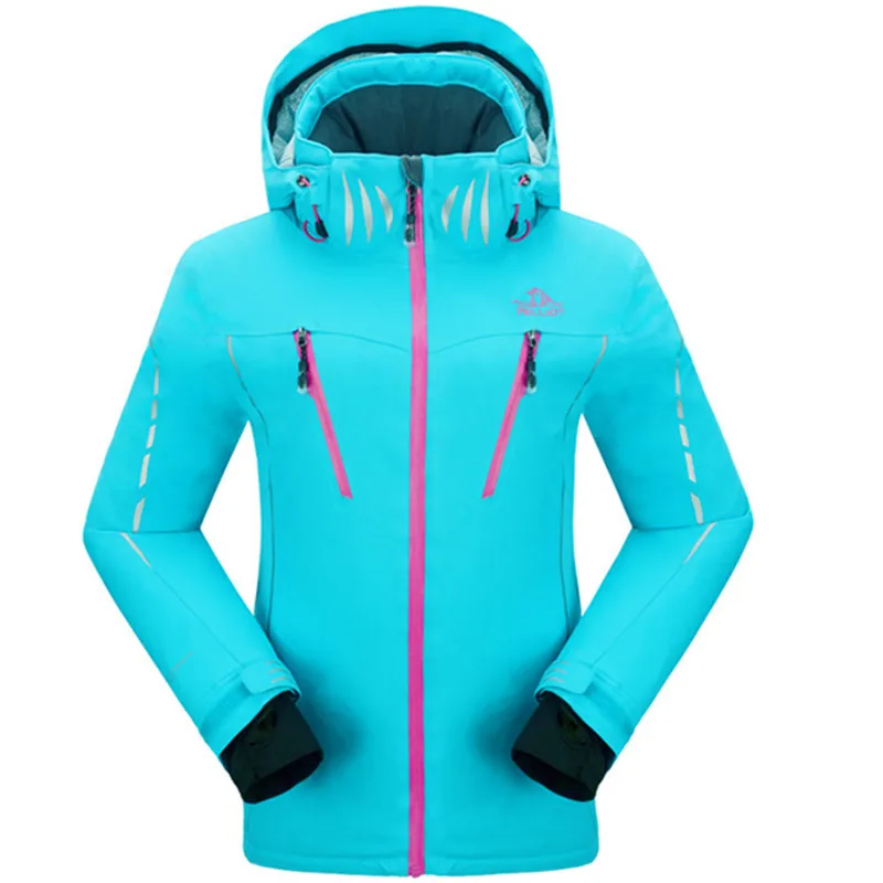 PELLIOT высокое качество женские лыжные водонепроницаемые супер теплые горные уличные лыжные женские лыжные куртки - Цвет: color4