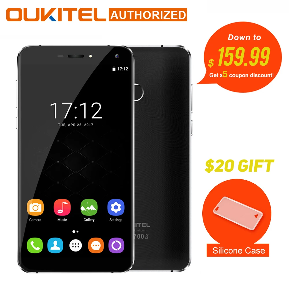 Original Oukitel U11 Plus Android 7 0 Moblie Phone 5 7 FHD Octa Core 4GB RAM