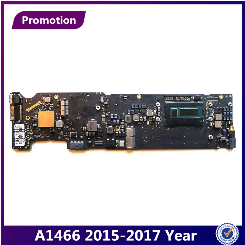 

820-00165-A motherboard For Macbook Air 13.3" A1466 4GB 4G Logic Board i5 1.6GHz 820 00165 661-02391 MJVE2 2015 2016 2017 year
