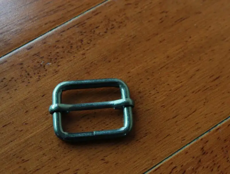 Shoes Buckle Belt Parts Metal Ring 1x3/4high Quality Gun Square Buckle For Bag Parts Bag Hardware Accessories