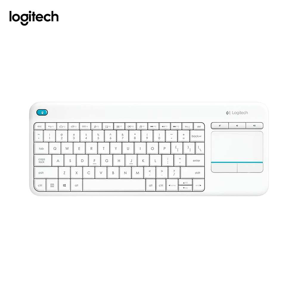 

Logitech K400 Plus Mini Inalambrico RF inalambrico QWERTY 78 teclas QWERTY Espanol Bateria 18 mes(es) Blanco