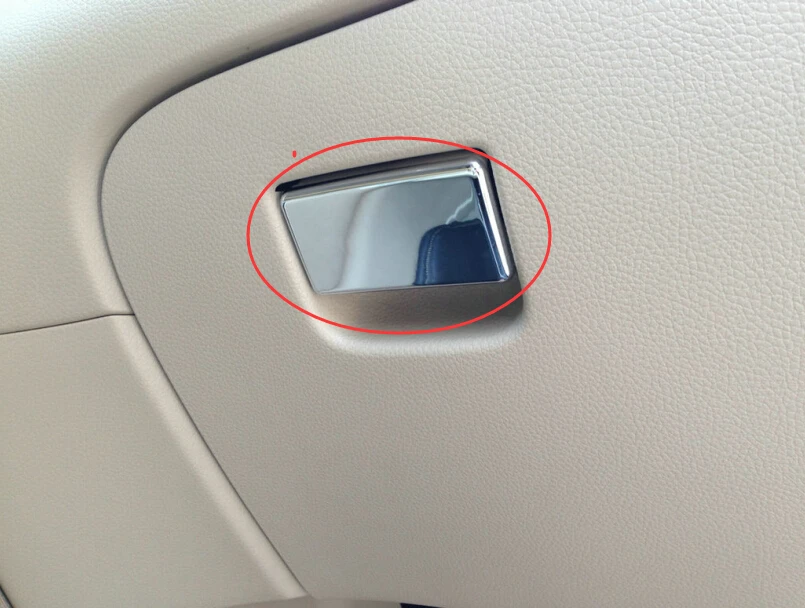

NEW Arrival 1pc Interior Accessories Trim Storage Box Handle Cover ABS For Nissan Qashqai 2014 2015 2016