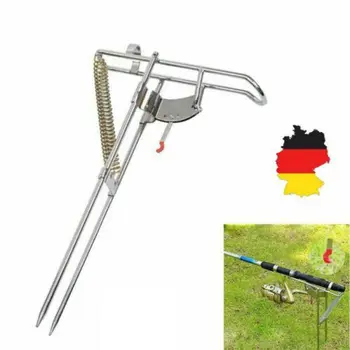 

Adjustable Fishing Rod Bracket Rest Stand Support Ground Holder Fish Tools Hot