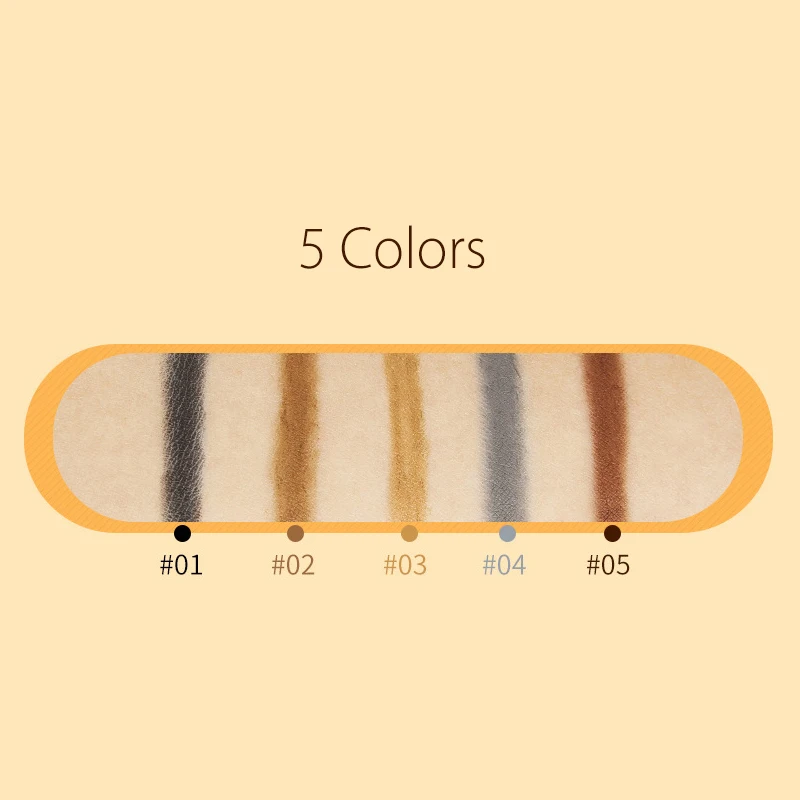 Automatic Rotation Eyebrow Pencil Cartoon 5 Color Eyebrow Shadows High Quality Eye Liner Shadow For Eyebrow Enhancer Makeup Automatic Rotation Eyebrow Pencil Cartoon 5 Color Eyebrow Shadows High Quality Eye Liner Shadow For Eyebrow Enhancer Makeup