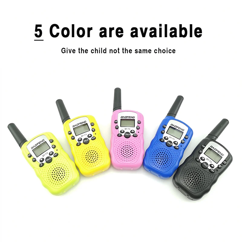 2pcs T3 Walkie Talkie - Image 2