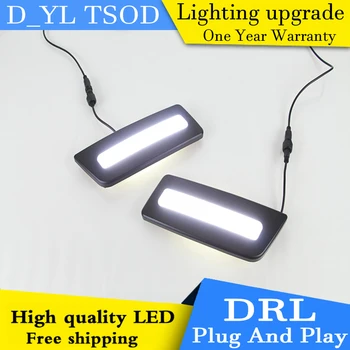 

Car styling For Ford ranger 2012-2015 LED DRL For ranger led fog lamps daytime running lights High brightness guide LED DRL