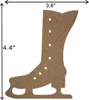 Weihnachten schuhe neue holz form schneiden stirbt für scrapbooking Thickness-15.8mm