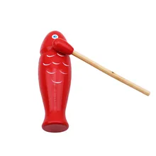 Музыкальные инструменты для детей ксилофон детская деревянная рыба ударный игрушечный инструмент для детей дошкольного возраста музыкальная игра D300111