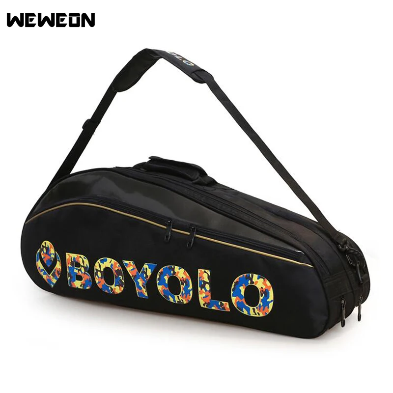 Sports Badminton Bag Single Shoulder Racket Bag Tennis Racket Bag