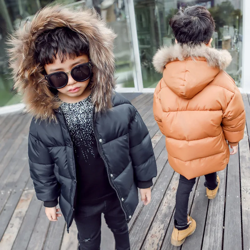 kids winter jacket boys outerwear baby 2017 big boys winter coats with