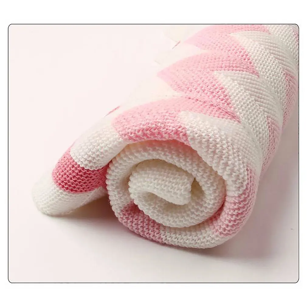 Детское вязаное одеяло для новорожденных; одеяло для пеленания; супер мягкое детское постельное белье для малышей; одеяло для кровати; одеяло для дивана; сезон осень-весна