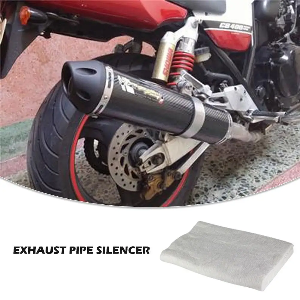 

Akrapovic Fiberglass Exhaust Muffler Packing Material Repacking Mat Fibreglass Silencer Packing Car Accessories
