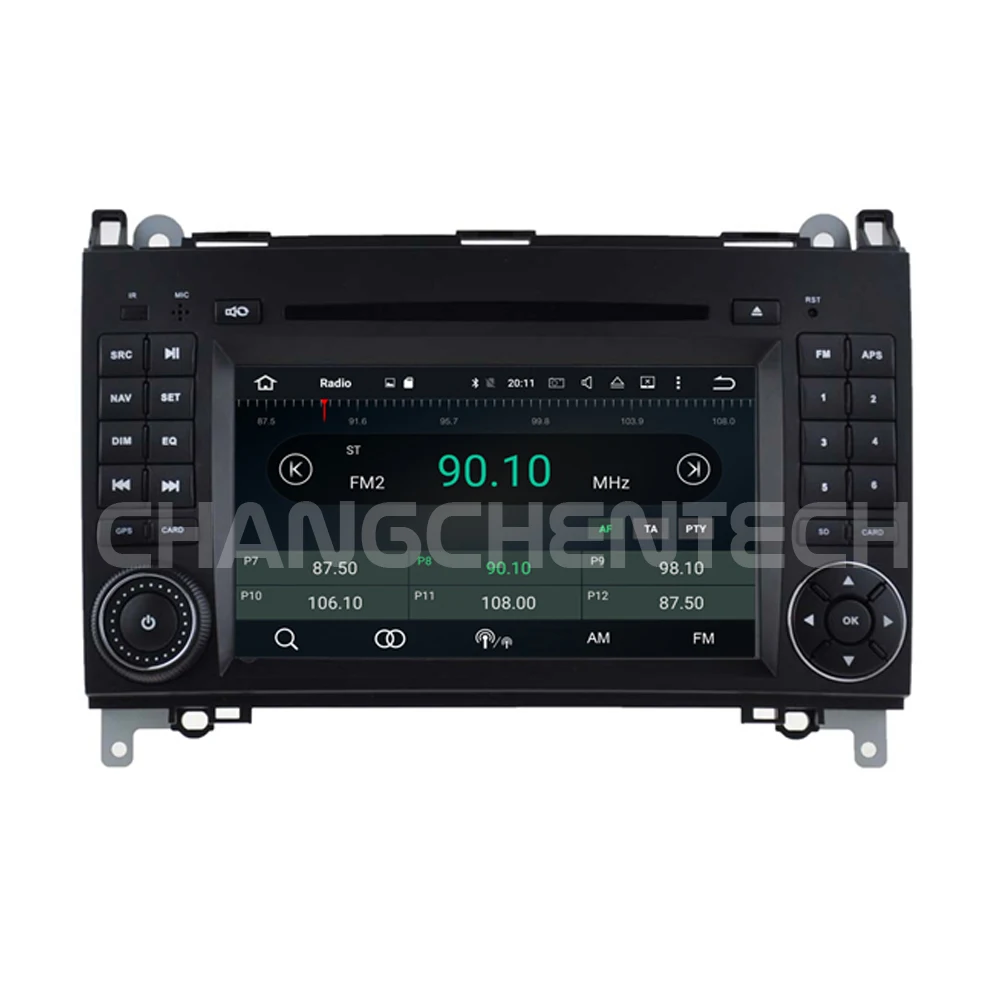 Perfect Car GPS Player for BENZ A/B CLASS A-W169 B-W245 Viano Vito Car DVD Player Multimedia Android 9.0 Built-in BT WiFi Car Stereo 2 1