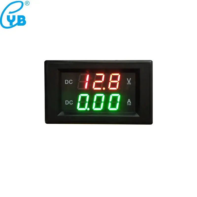 DC100V 300V 600V Цифровой вольтметр Амперметр DC999mA 3A 5A 10A 20A Панель Ампер Вольтметр