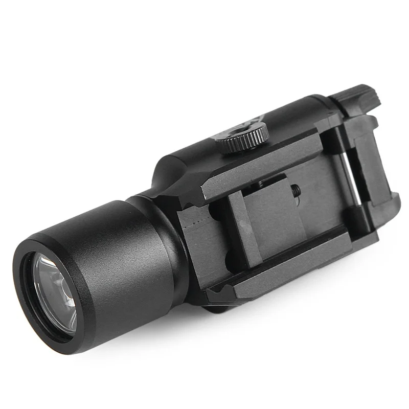 Tactical X400 LED Handgun Flashlight Weapon Light With Red Laser Sight Combo For Airsoft Hunting Shooting (13)