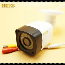 HKES 1000TVL High resolution CCTV Camera IR Cut 30Pcs IR Led Hour Day/Night Vision IP66 Outdoor Bullet video Surveillance Camera